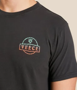 Graphic T-Shirts | Veece Helmet Shield T-Shirt Asphalt