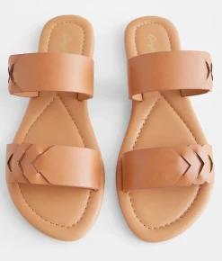 Shoes | Qupid Hena Sandal Camel