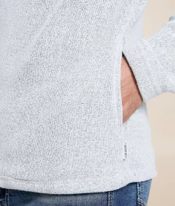 Tops | Departwest Henley Pullover White