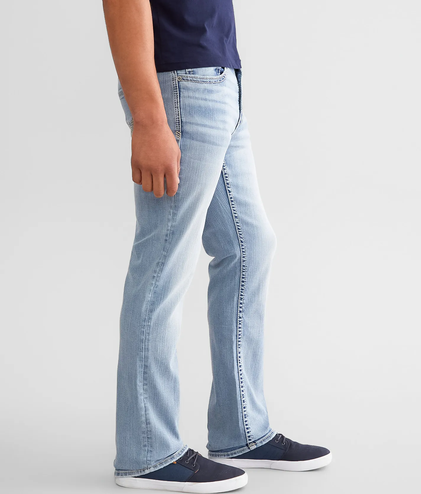Sale Jeans|Bottoms | BKE Henry Straight Stretch Jean Elkhorn