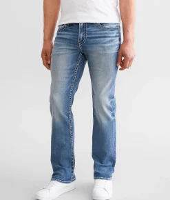 Sale Jeans|Bottoms | BKE Henry Straight Stretch Jean Gorgonzola