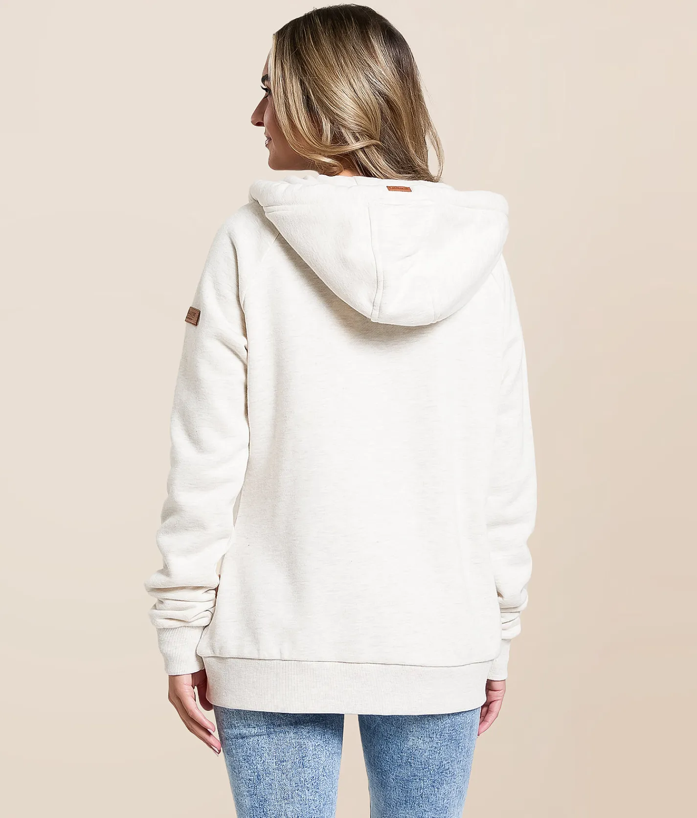 Wanakome Hera Hoodie Heather Oatmeal Sale