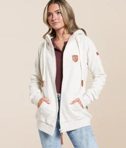 Wanakome Hera Hoodie Heather Oatmeal Sale