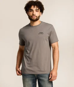 Tops|Graphic T-Shirts | Hooey Heritage T-Shirt Dark Grey