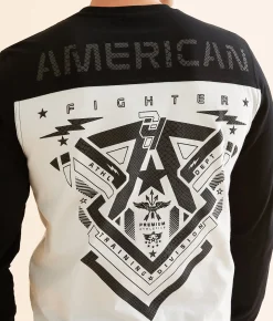 Graphic T-Shirts | American Fighter Herring T-Shirt Antique White Vintage Blk