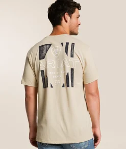 Ariat Hexaflag Freedom T-Shirt Natural Online