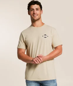 Ariat Hexaflag Freedom T-Shirt Natural Online