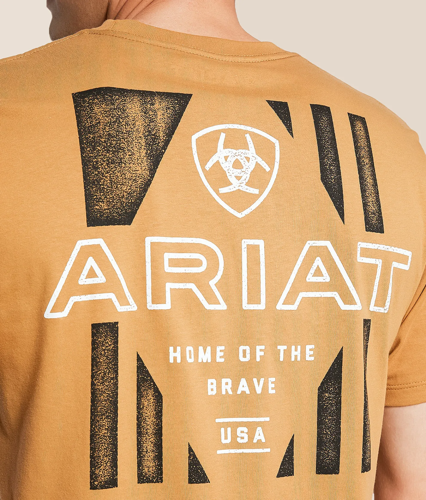Ariat Hexaflag T-Shirt Tobacco Brown Sale