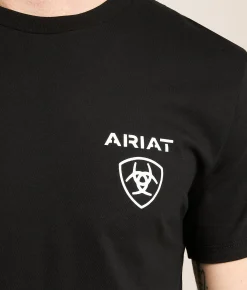 Tops|Graphic T-Shirts | Ariat Hex Diamond T-Shirt Black