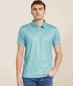 Tops | J.B. Holt Hickman Performance Polo Teal