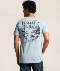 Tops|Graphic T-Shirts | Pendleton High Country Rider T-Shirt Vintage Denim
