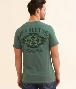 Pendleton Highland Peak Logo T-Shirt Pine Sale