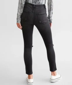 Flying Monkey High Rise Ankle Skinny Stretch Jean Thriving Outlet