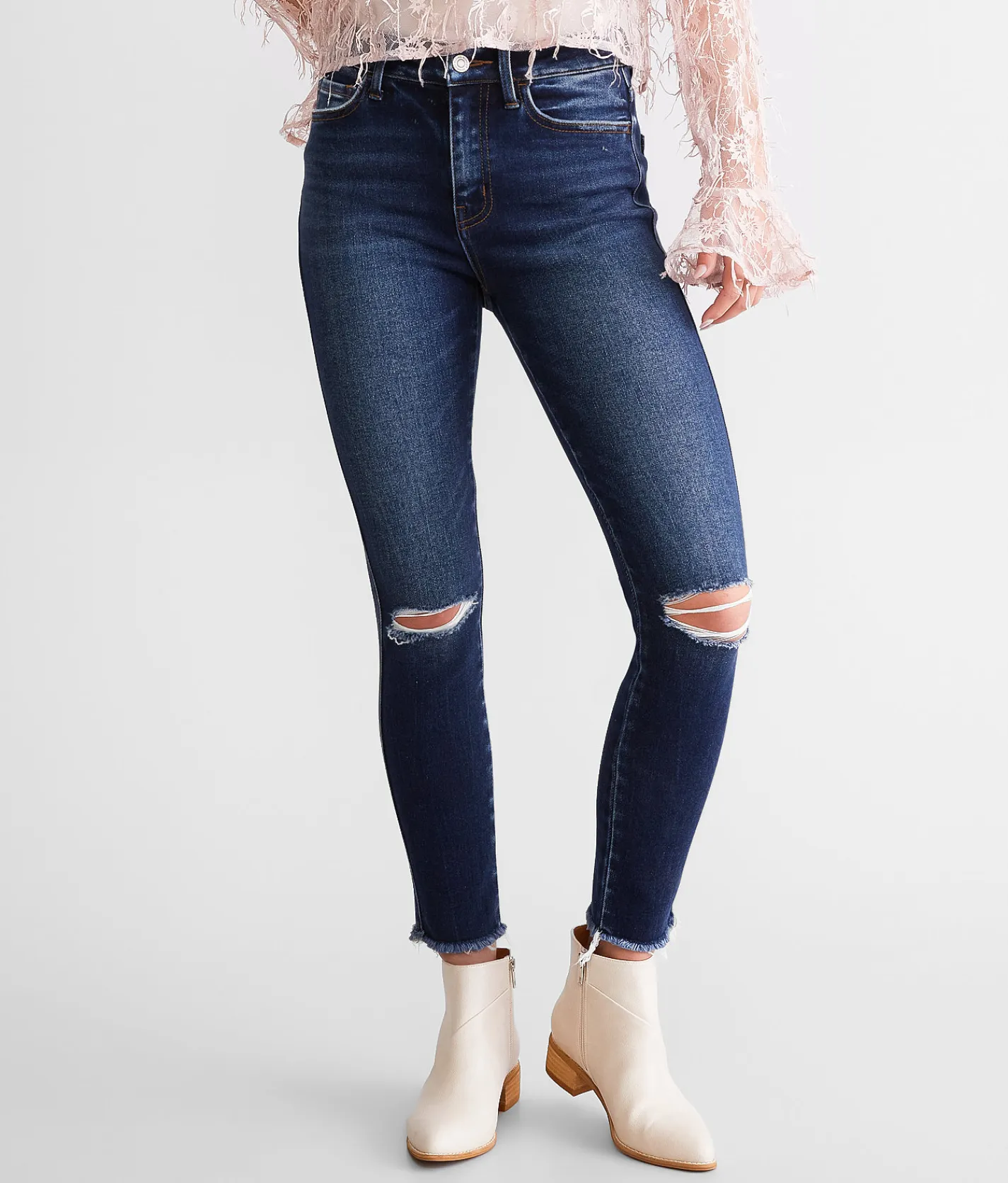 Jeans|Bottoms | Flying Monkey High Rise Ankle Skinny Stretch Jean Compatible