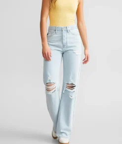 Jeans|Bottoms | KanCan High Rise 90's Flare Jean Light