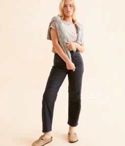 Jeans|Bottoms | Flying Monkey High Rise Barrel Stretch Jean Relief