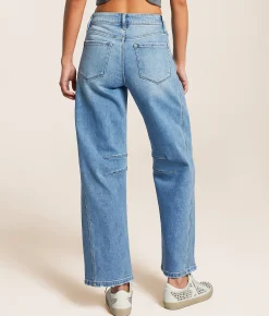 Flying Monkey High Rise Barrel Stretch Jean Liveliness Sale
