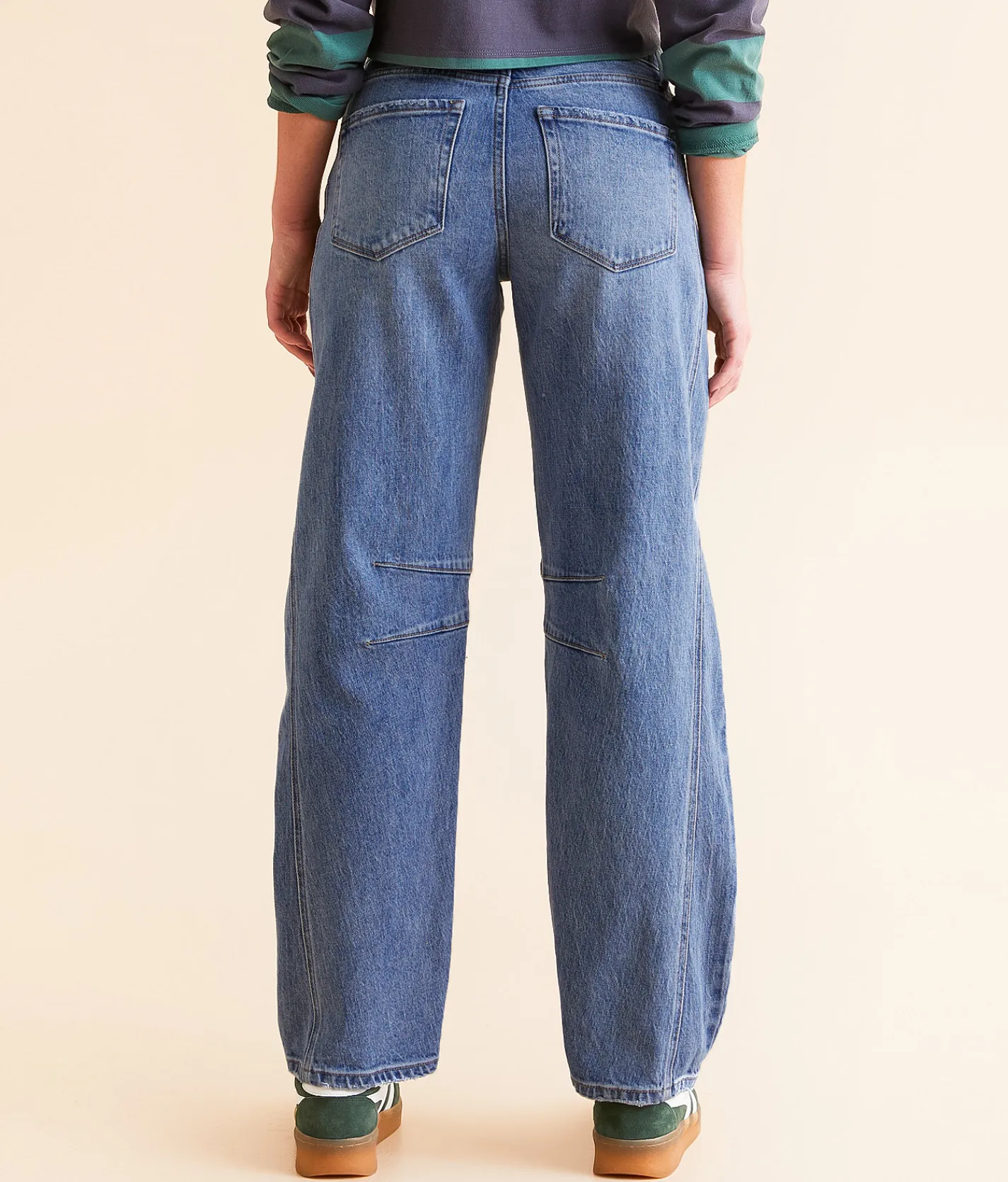 Jeans|Bottoms | Flying Monkey High Rise Barrel Stretch Jean Gleam