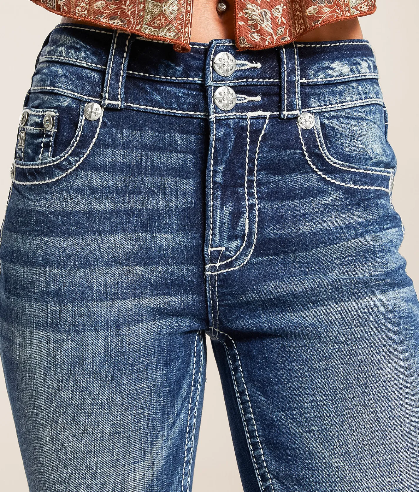Miss Me High Rise Boot Stretch Jean K1483 Outlet
