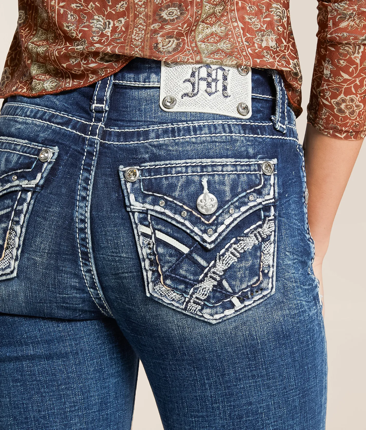 Miss Me High Rise Boot Stretch Jean K1483 Outlet
