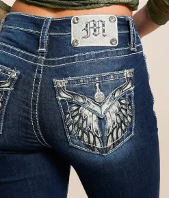 Miss Me High Rise Boot Stretch Jean D1132 Hot