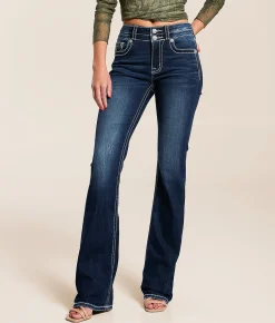 Miss Me High Rise Boot Stretch Jean D1132 Hot