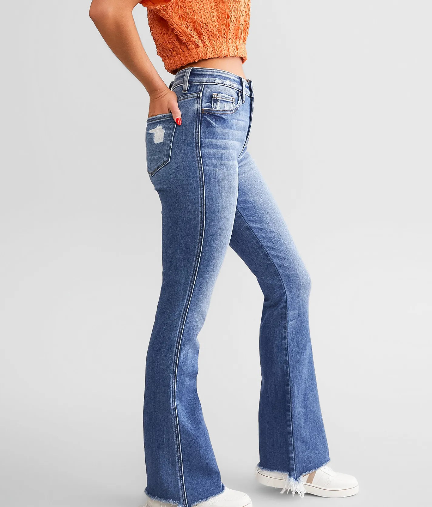 Jeans|Bottoms | Flying Monkey High Rise Boot Stretch Jean Adventuresome