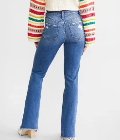 Jeans|Bottoms | Flying Monkey High Rise Boot Stretch Jean Starlight