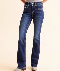 Miss Me High Rise Boot Stretch Jean D1012