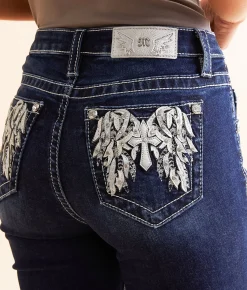 Miss Me High Rise Boot Stretch Jean D1012
