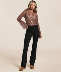 Jeans|Bottoms | Wrangler® High Rise Boot Stretch Jean Leighton
