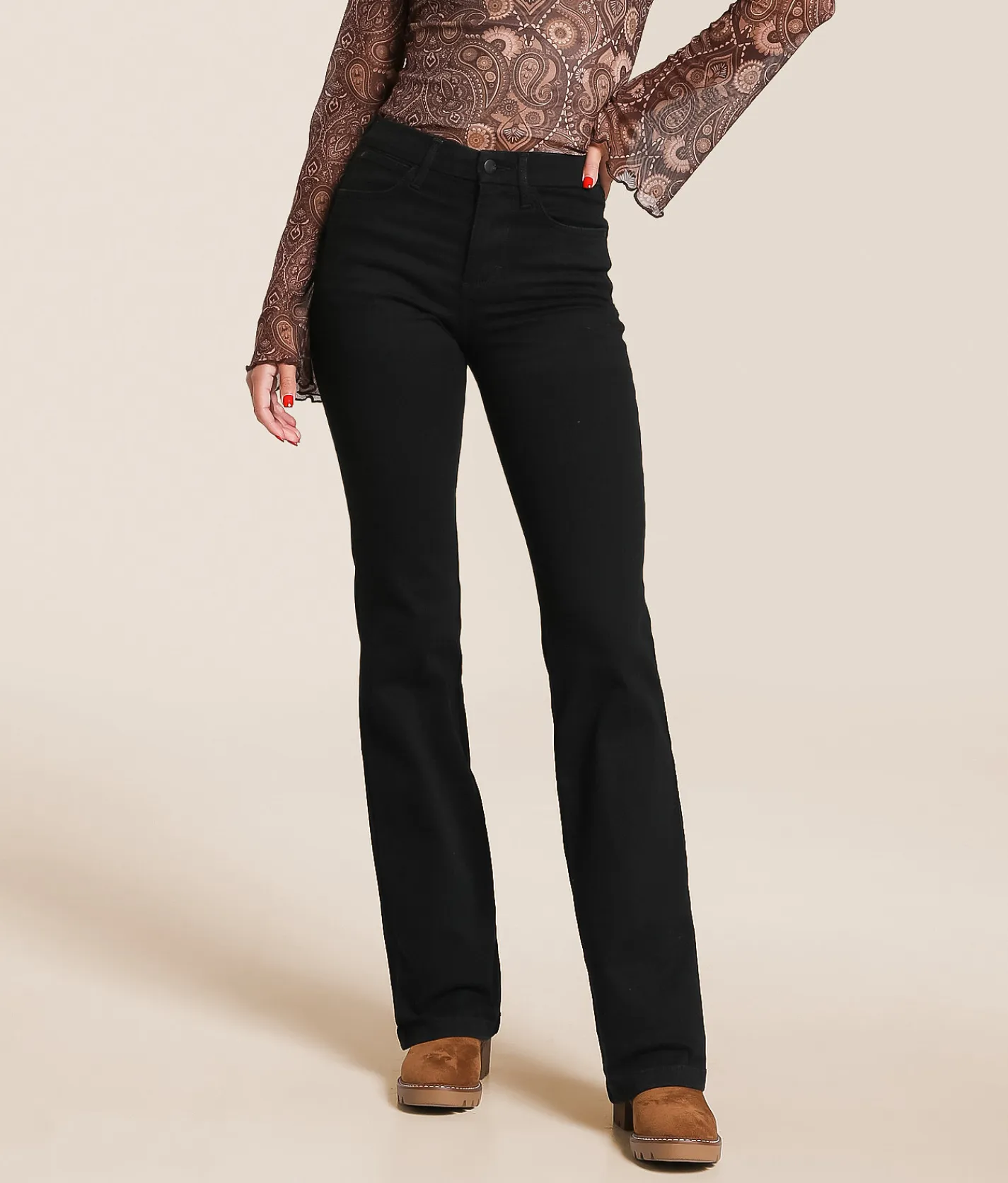 Jeans|Bottoms | Wrangler® High Rise Boot Stretch Jean Leighton
