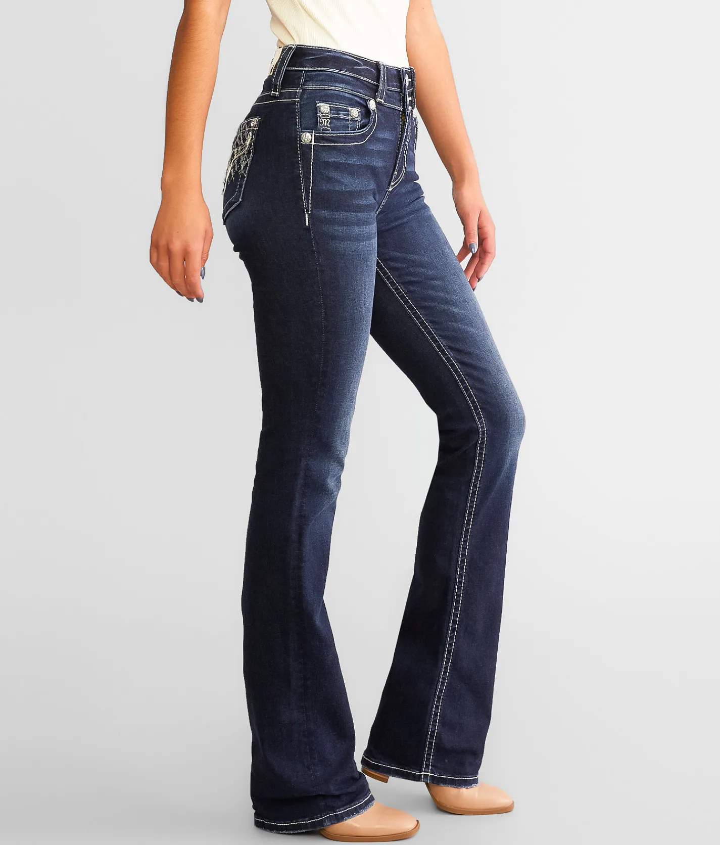 Jeans|Bottoms | Miss Me High Rise Boot Stretch Jean D1012