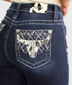 Jeans|Bottoms | Miss Me High Rise Boot Stretch Jean D1012