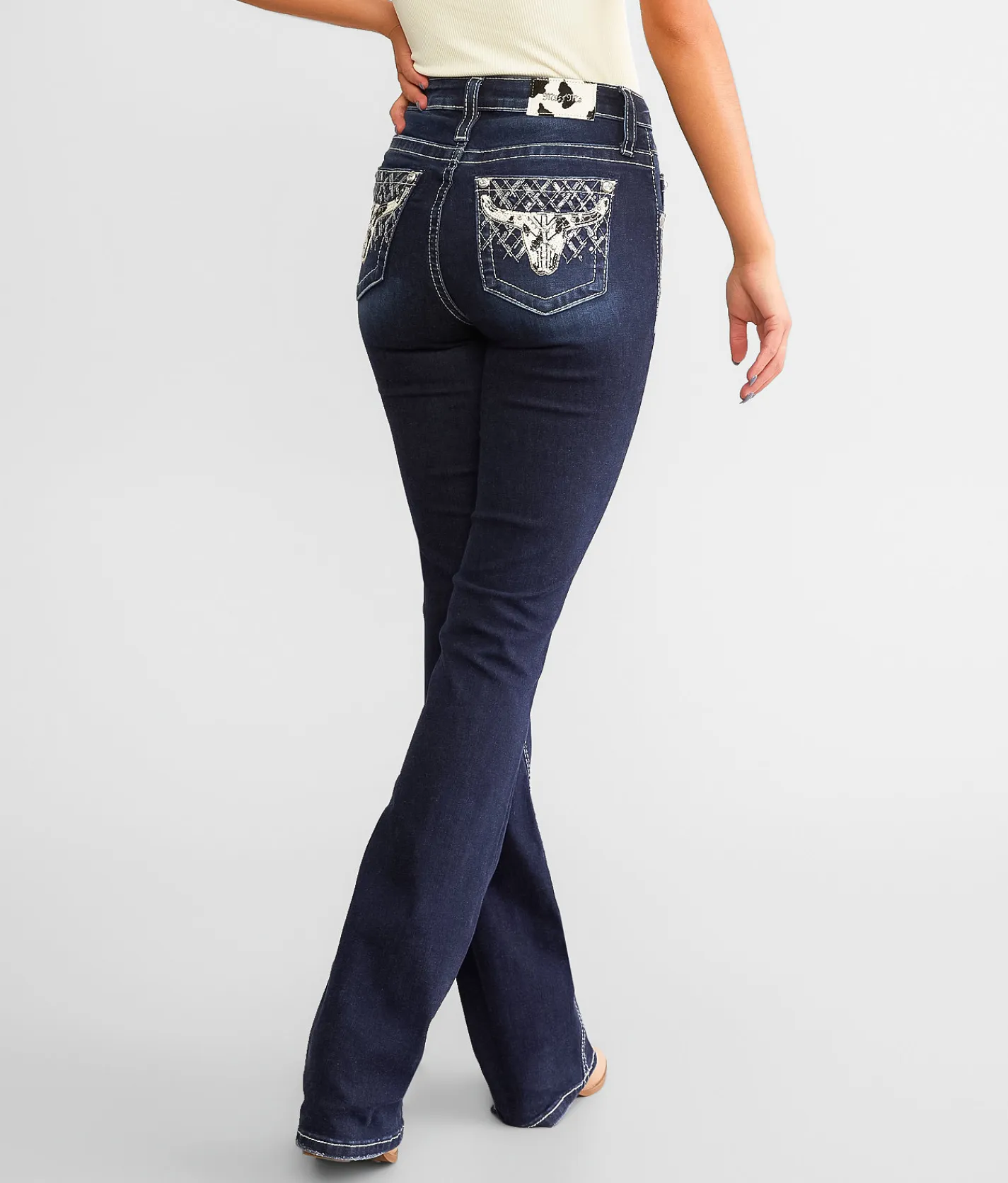 Jeans|Bottoms | Miss Me High Rise Boot Stretch Jean D1012