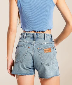 Bottoms|Shorts | Wrangler® High Rise Cowboy Stretch Short Dallas