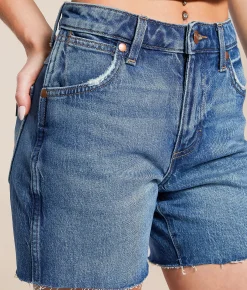 Bottoms|Shorts | Wrangler® High Rise Cowboy Stretch Short Sierra