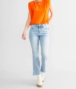 Jeans|Bottoms | Flying Monkey High Rise Cropped Flare Stretch Jean Lean