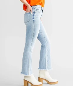 Jeans|Bottoms | Flying Monkey High Rise Cropped Flare Stretch Jean Lean