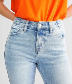 Jeans|Bottoms | Flying Monkey High Rise Cropped Flare Stretch Jean Lean