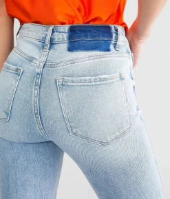 Jeans|Bottoms | Flying Monkey High Rise Cropped Flare Stretch Jean Lean