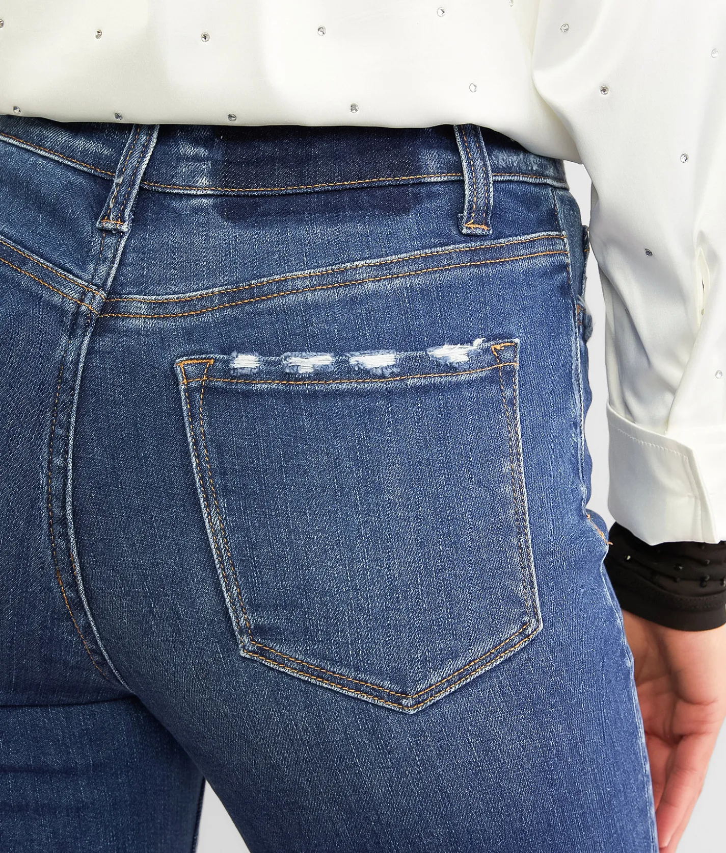 Jeans|Bottoms | Flying Monkey High Rise Cropped Flare Stretch Jean Ingenuity