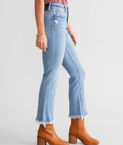 Jeans|Bottoms | Flying Monkey High Rise Cropped Flare Stretch Jean Beckons