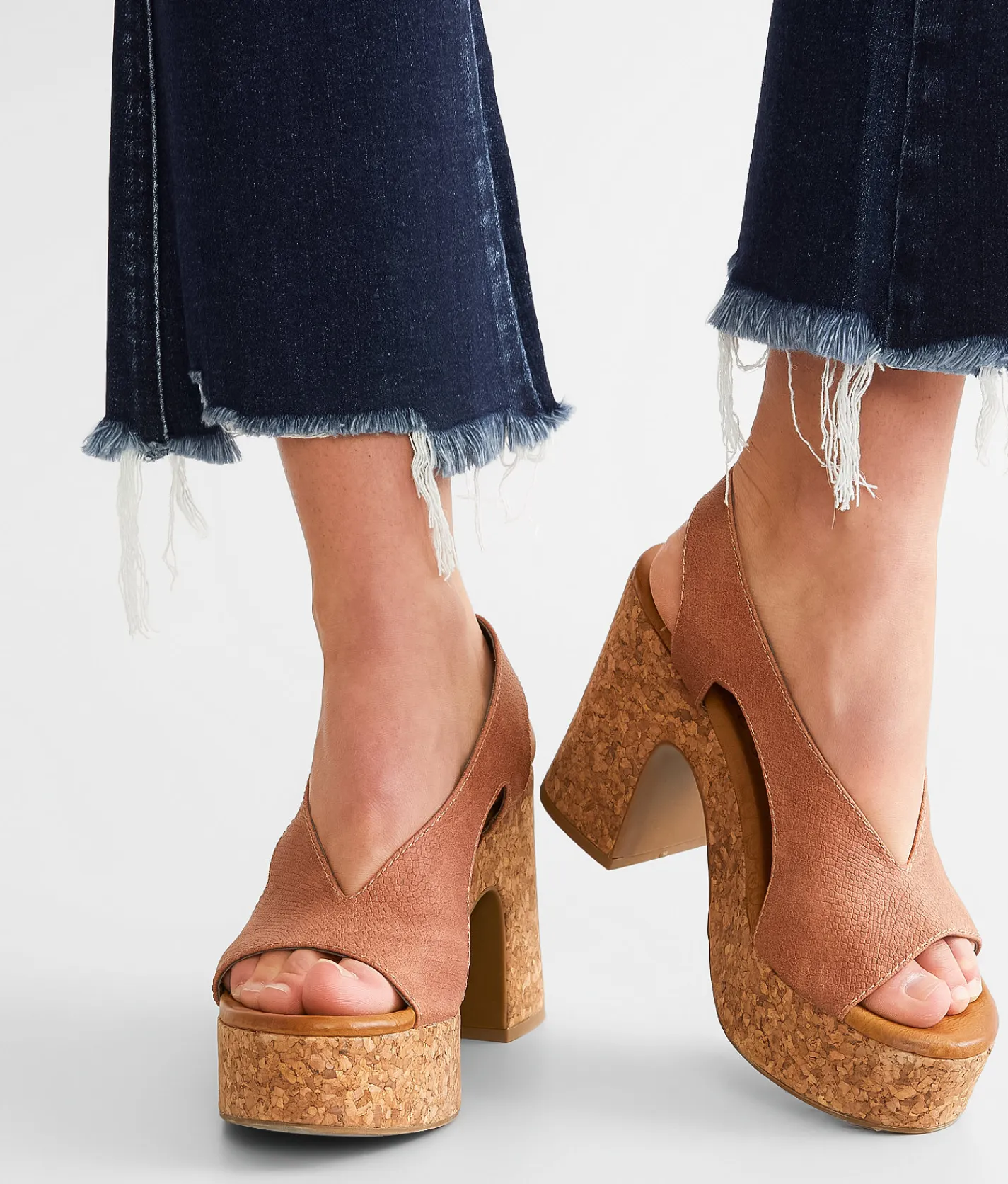 Jeans|Bottoms | Flying Monkey High Rise Cropped Flare Stretch Jean Rapturous