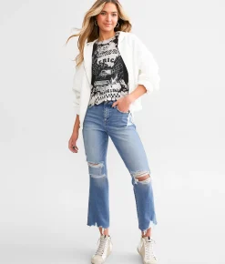 Jeans|Jeans | Flying Monkey High Rise Cropped Straight Stretch Jean Fruitful