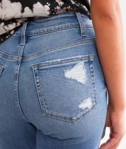 Jeans|Jeans | Flying Monkey High Rise Cropped Straight Stretch Jean Fruitful