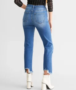Jeans|Bottoms | KanCan Signature High Rise Cropped Straight Stretch Jean Aurora