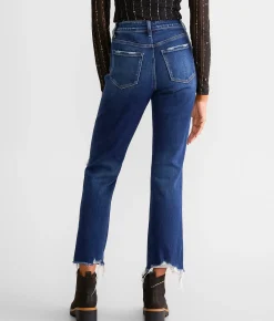Jeans|Bottoms | Flying Monkey High Rise Cropped Straight Stretch Jean Reassurance