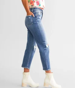 Flying Monkey High Rise Cropped Straight Stretch Jean Felicitate Online
