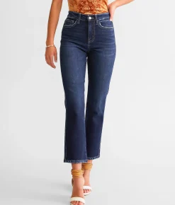 Flying Monkey High Rise Cropped Straight Stretch Jean Liberation